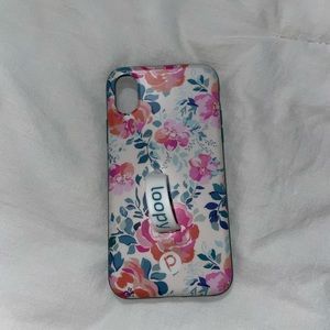 Floral Iphone X Loopy Case
